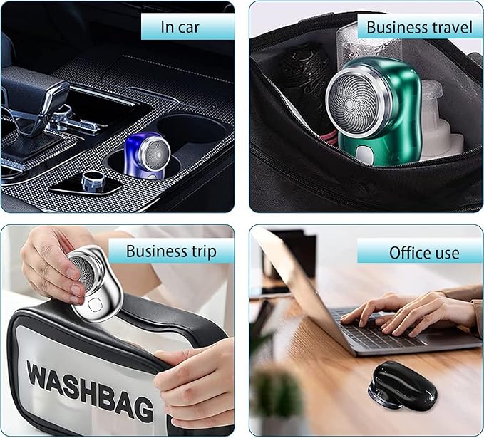 Mini-Shave Portable Electric Shaver
